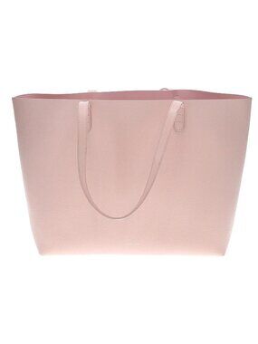 Mansur Gavriel blush/light pink leather tote large